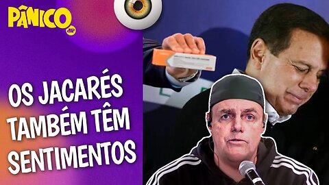 LÁGRIMAS DE DORIA MOSTRARAM QUE BOLSONARO GORDÃO ESTAVA CERTO SOBRE EFEITOS COLATERAIS DA CORONAVAC?