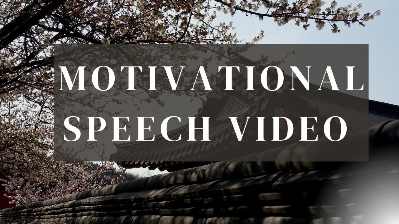 MOTIVATIONAL SPEECH | MOTIVATIONAL VIDEO | STAY MOTIVATED