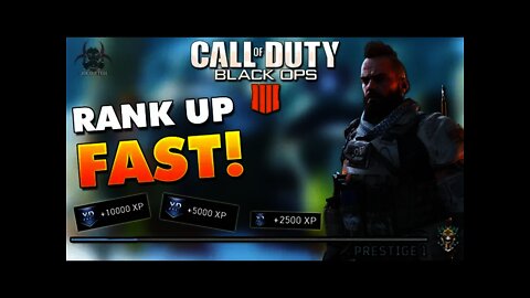 Black Ops 4 - How To Rank Up FAST in Multiplayer