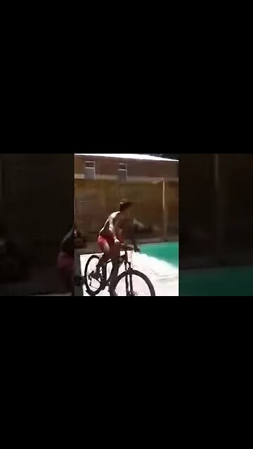 Mi sobrino se cae en la bici