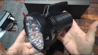 Imalent SR16 55,000 Lumens Flashlight Kit Review!