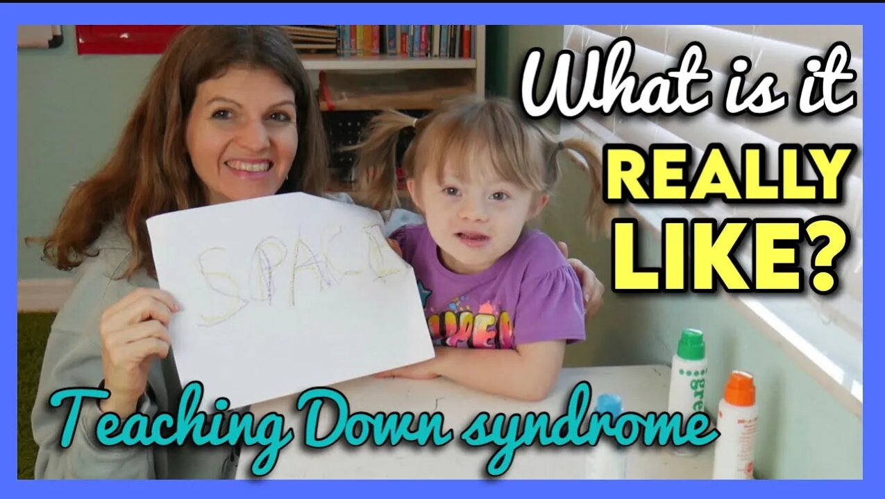 ** REAL & RAW ** How I Teach my Child with SPECIAL NEEDS || Teaching Preschool Patterns & Writing