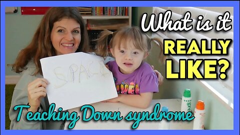 ** REAL & RAW ** How I Teach my Child with SPECIAL NEEDS || Teaching Preschool Patterns & Writing