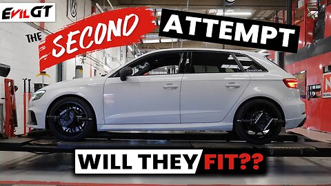 A DUMMIES guide to fitting AFTERMARKET RS3 Wheels! *Will They FINALLY FIT?*