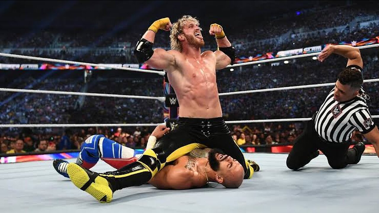 Logan Paul vs Ricochet SummerSlam 2023 Highlights