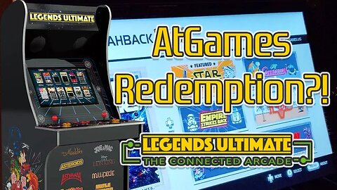 AtGames Legends Ultimate Cabinet First Impressions Review
