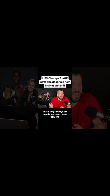 UFC Champ’s EX GF is taking him to court for half his Net Worth! #shorts