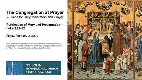 Purification of Mary and Presentation—Luke 2:22-32