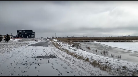 Walking in Regina, March 14, 2024: The Greens - southeast edge of town