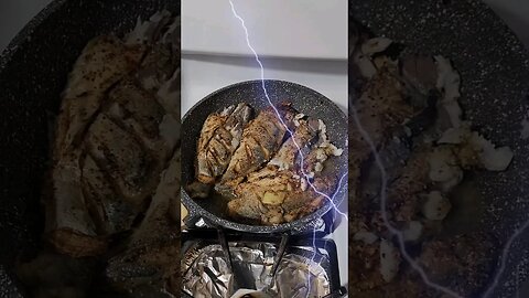 My FIRE🔥 Snapper Blue fish pan fry!!!