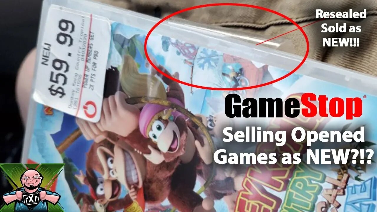 Resealed Games Are NOT New! Gamestop Using Delivery @ Door to Sell Opened & Resealed Games as NEW