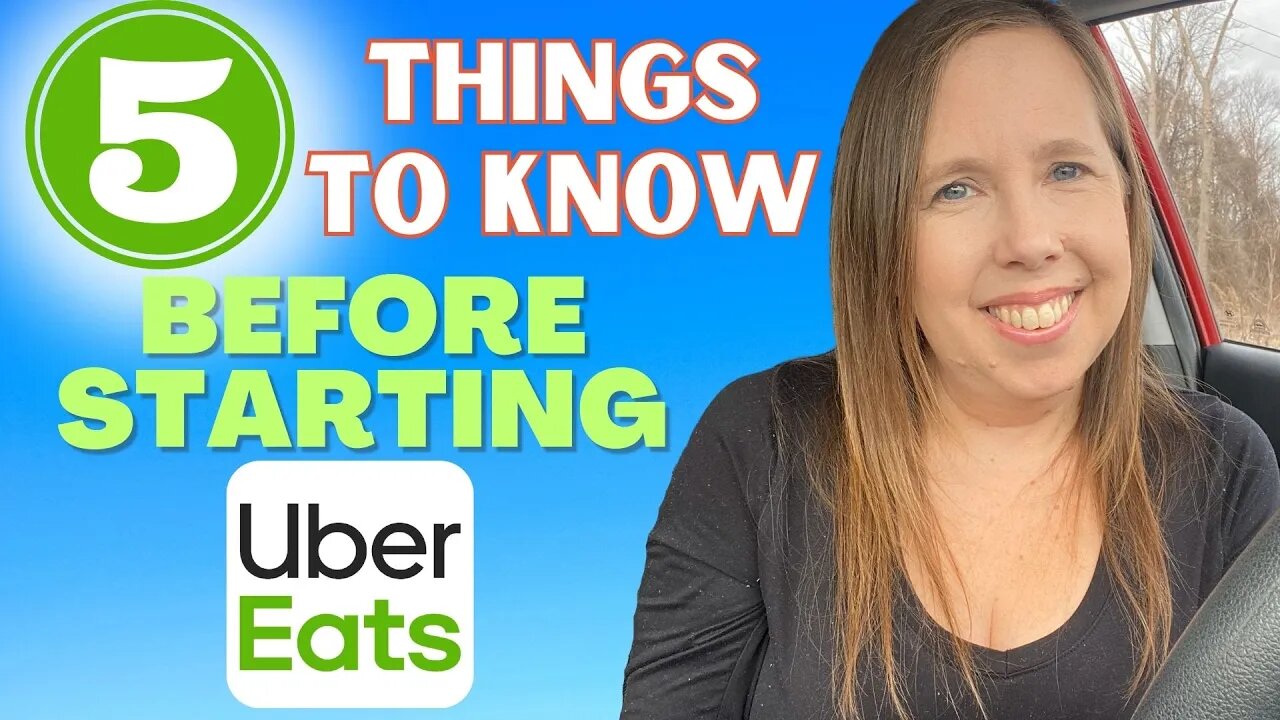 TOP 5 Things New Uber Eats Drivers NEED TO KNOW