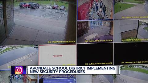 Avondale school district implementing new security procedures