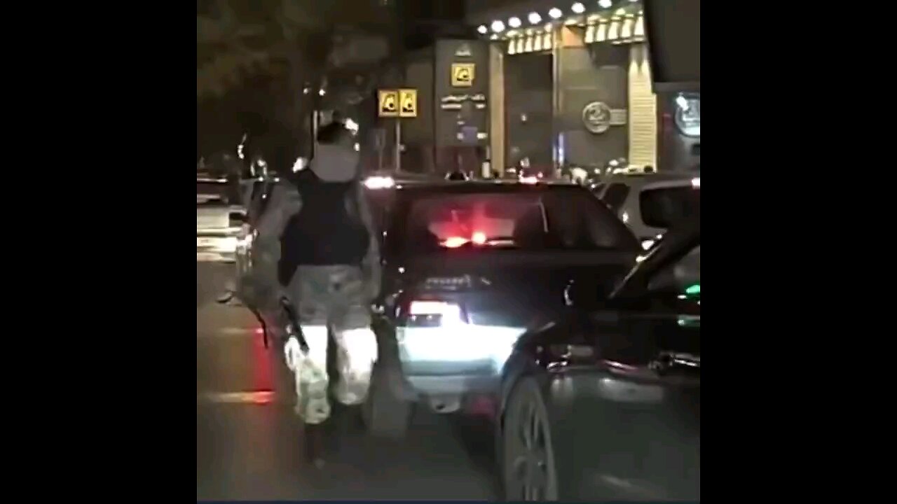 IRGC thug assaults woman, her crime? Not covering her hair. This is how Islam treats women.