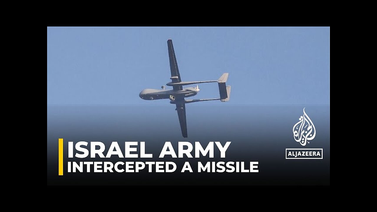 Israel army says it intercepted missile from Red Sea region