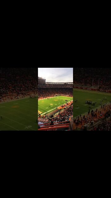 Orange in Neyland Stadium. #Tennessee #shorts