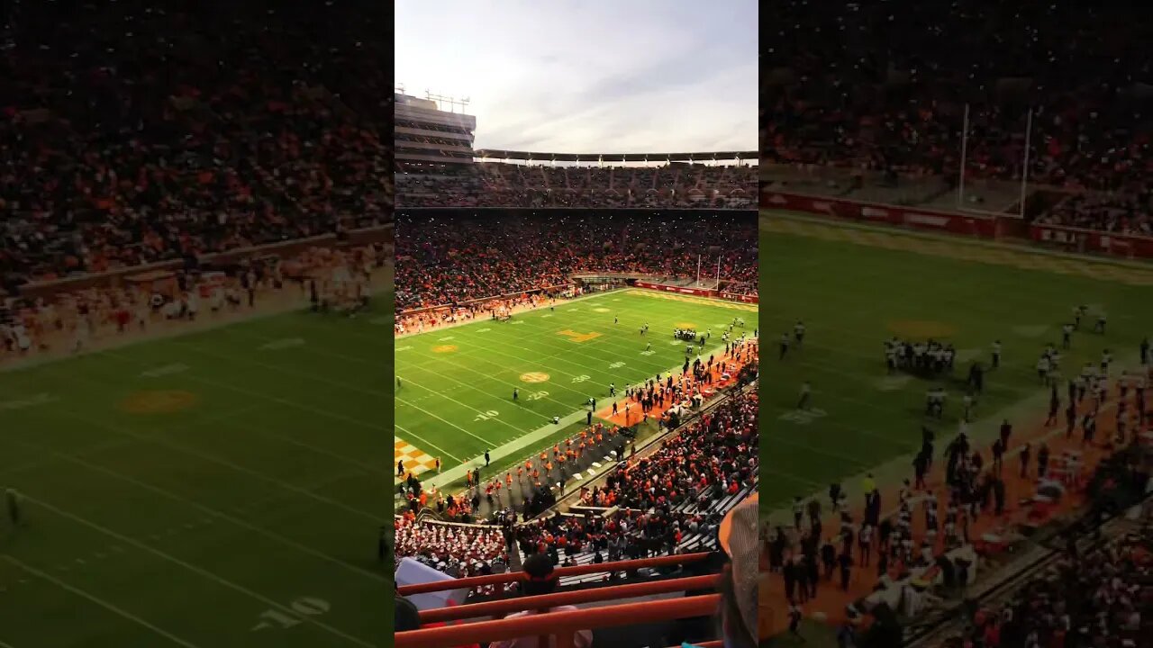 Orange in Neyland Stadium. #Tennessee #shorts