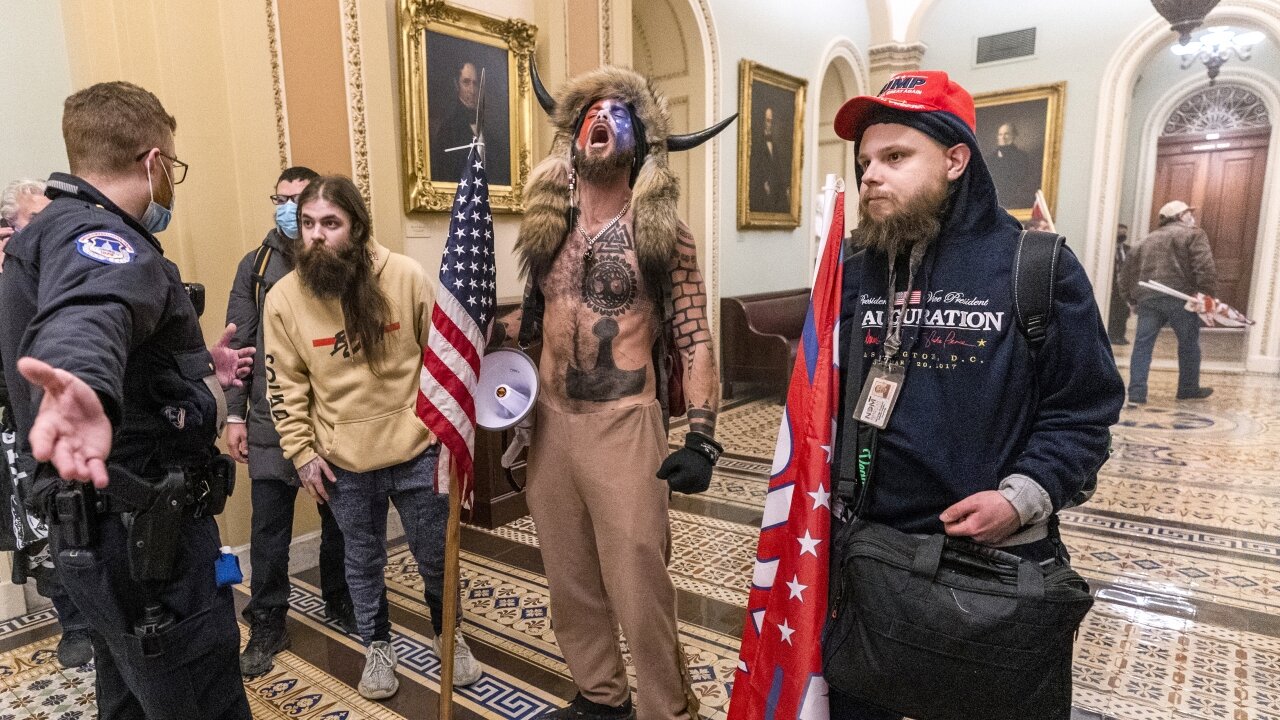 'QAnon Shaman' Apologizes For Capitol Riot