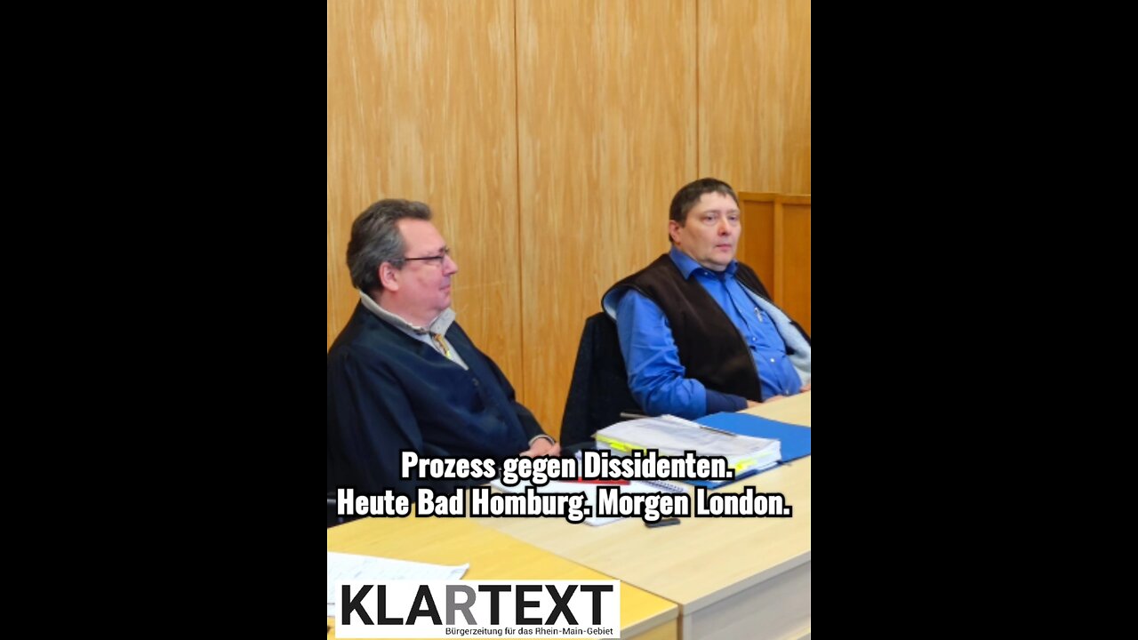 Prozess in Bad Homburg, Prozess in London 👈