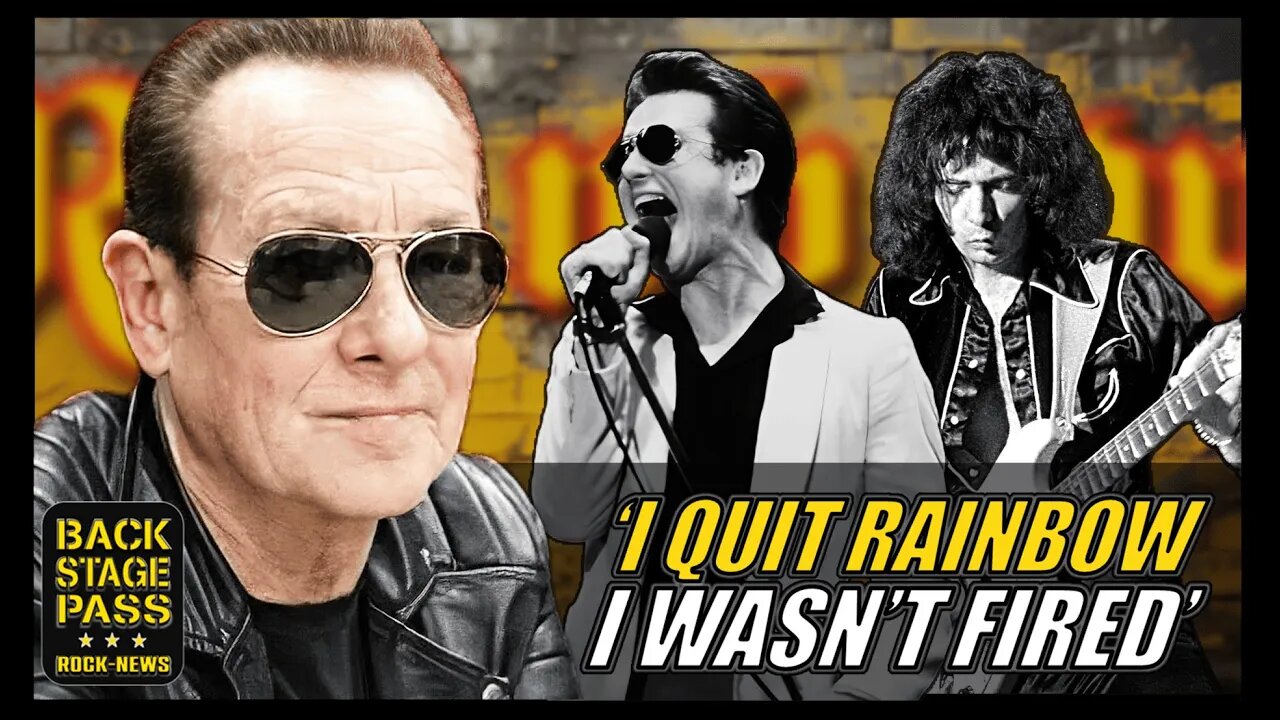 🌈Graham Bonnets Rainbow Exit: The Reason Behind His Departure & Ritchie Blackmore's Dual-Vocal Plan🎤