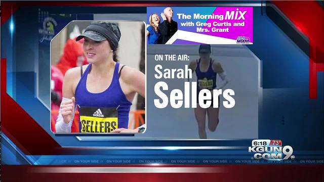 Marathon runner Sellers not ready to quit her day job