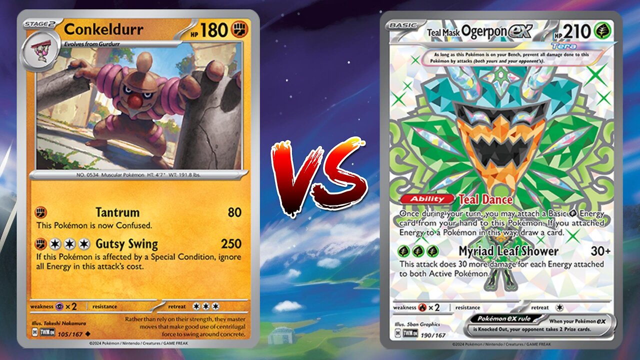 Pokemon TCG Live Conkeldurr Brute Bonnet VS Ogerpon EX!!