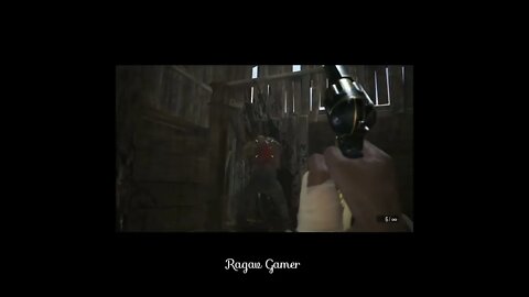 Resident Evil8 monster vs powerfull gun #residentevil8 #horror #gunpower #monster