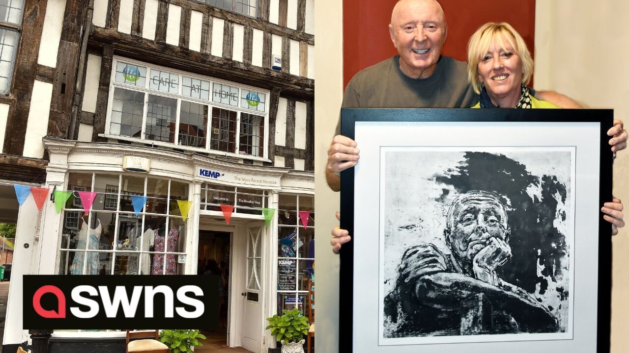 Expensive portrait of Jasper Carrott accidentally sold by a charity shop - for £20