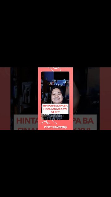 Can you wait for FFXVI PC? #finalfantasy #pinoygamerph #podcastphilippines #shorts #shortsph