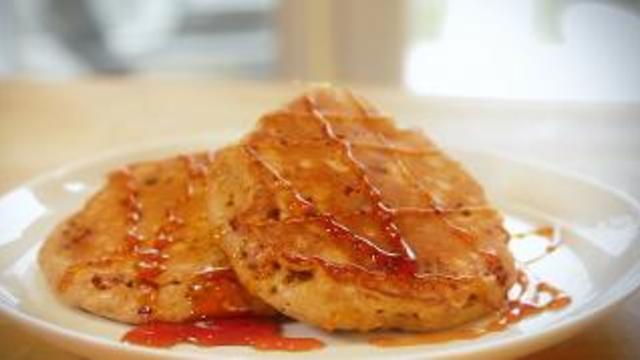 Whole-Grain Triple Berry Pancakes