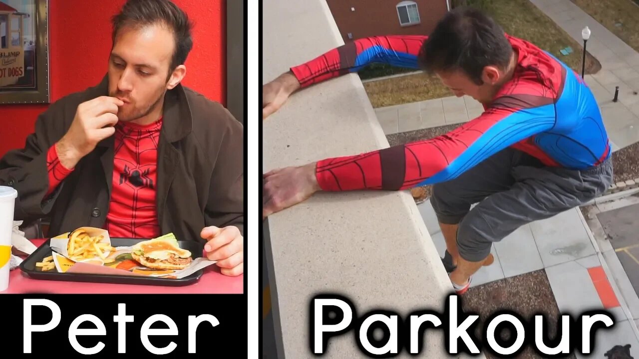 Peter Parkour: Into The Spider-Verse