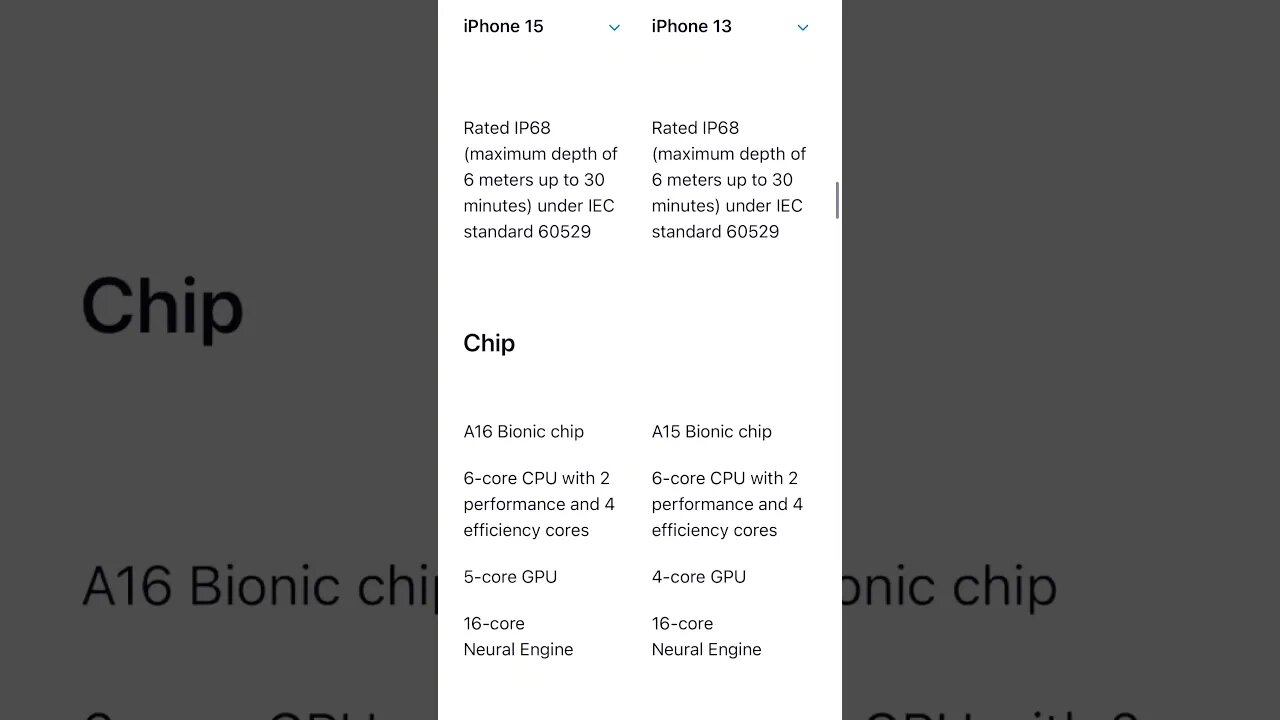 iPhone 15 vs iPhone 13 Any differences #apple #iPhone15 #iPhone13 #AppleEvent2023 #AppleEvent