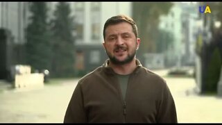 Address from Ukrainian president Volodymyr Zelenskyy￼