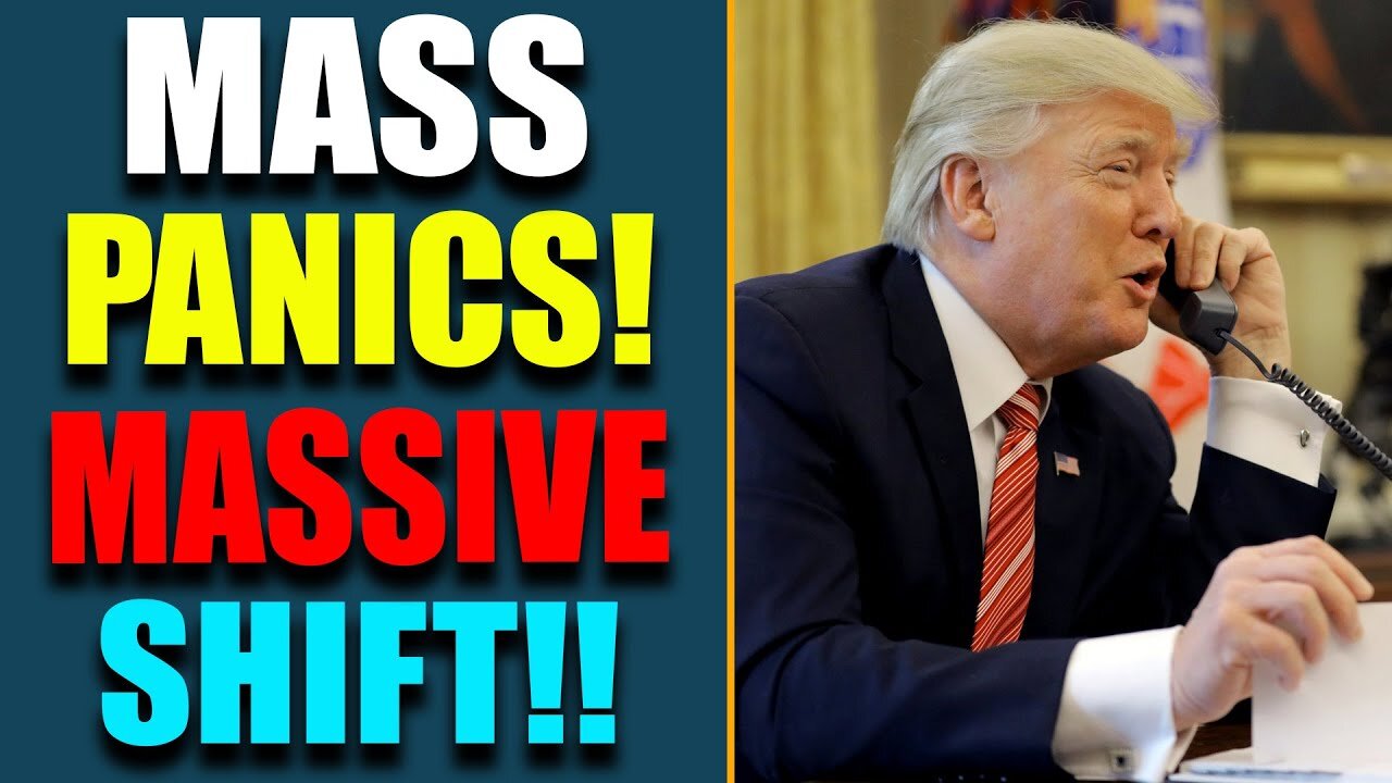 MASS PANICS! MASSIVE SHIFT! EXPOSES AGENDA, POSSE COMITATUS, IT ALL BEGUN - TRUMP NEWS