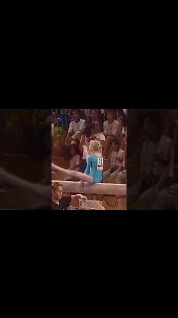 Tatiana Gutsu (URS) Balance Beam - 1990 McDonald's Challenge USA vs USSR #shorts