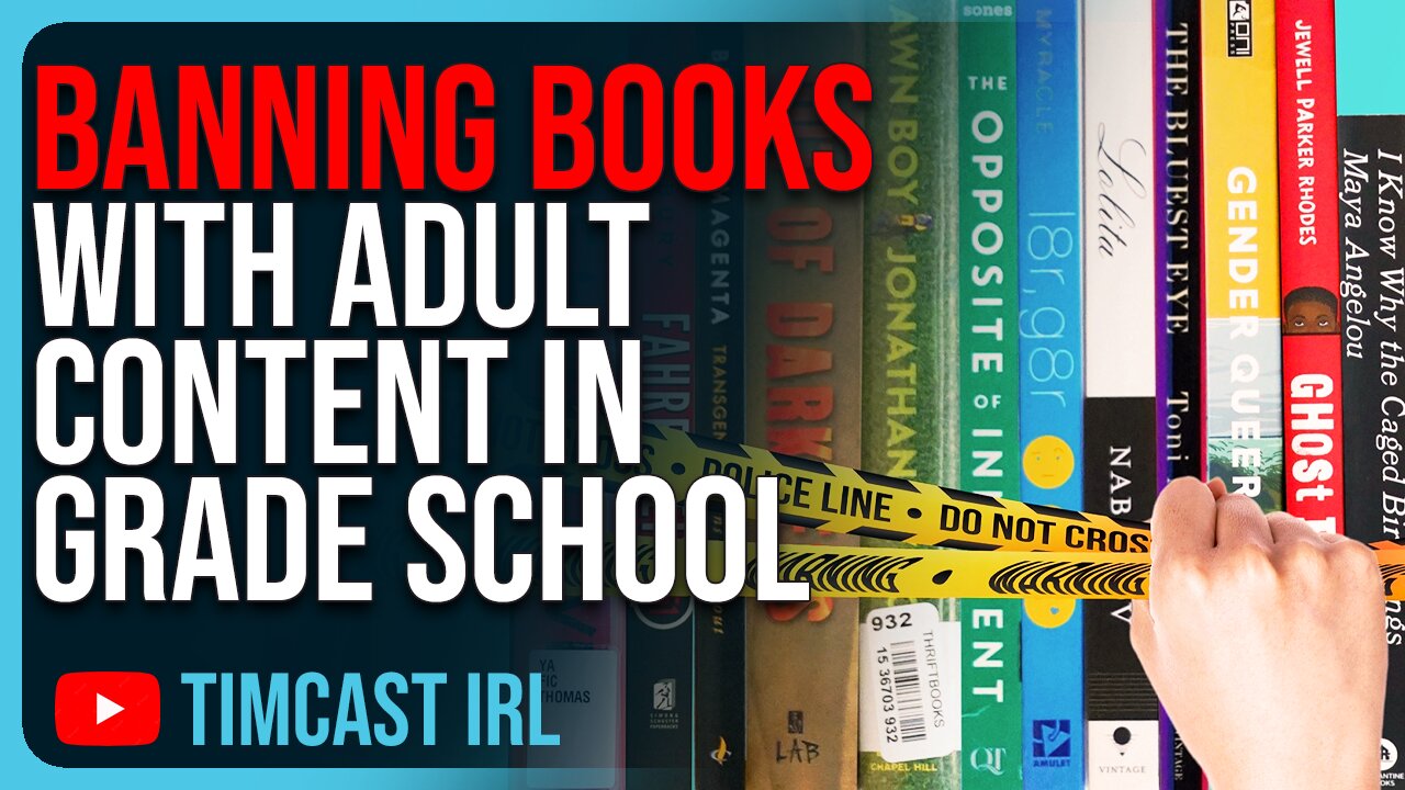 Tim Pool, Marianne Williamson Discuss BANNING Books, Adult Material in GRADE School