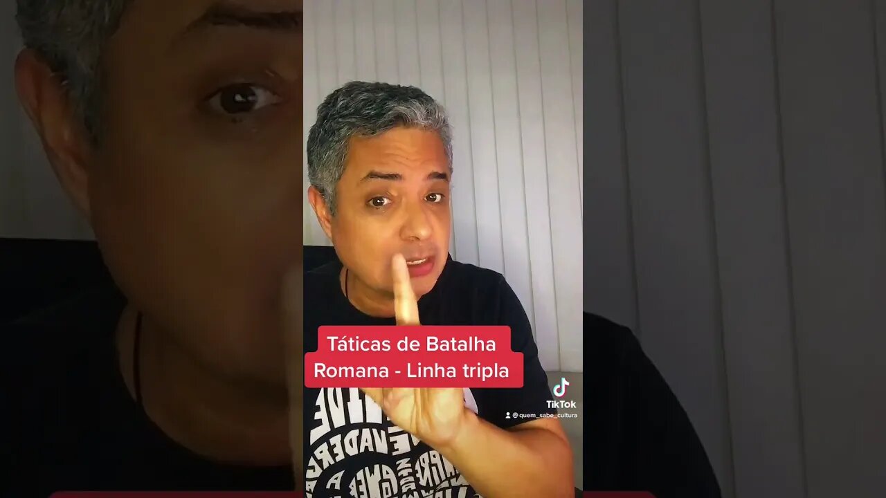Táticas de Batalha Romana - Linha Tripla #batalha #roma #romano #shorts #short #youtubeshorts