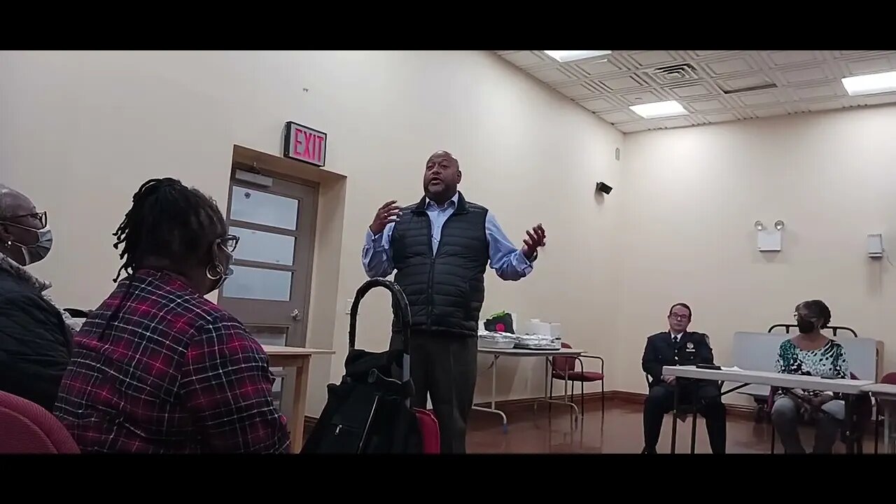 The Unity Meeting Hosted by @NYPD77thpct Community Council 10/10/2022 #shaylaroman
