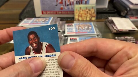 1992 Skybox Basketball Team USA box break