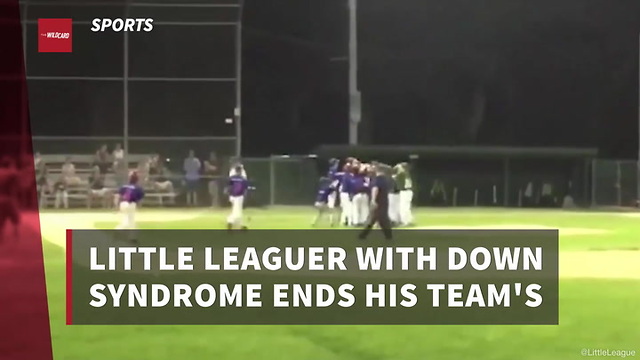 Little Leaguer With Down Syndrome Ends His Team's Season In Incredible Fashion