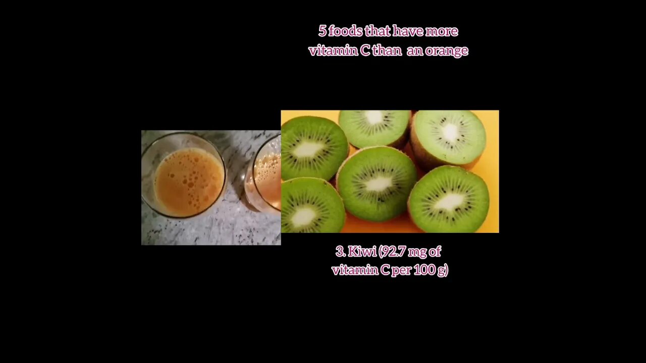 5 foods that have more vitamin C than an orange #nutritionistonlineapplepie