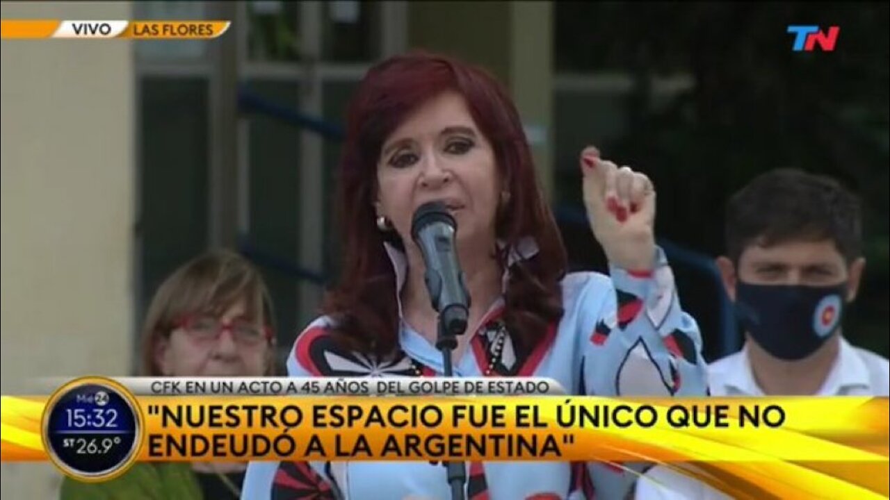 Cristina Kirchner: “Nuestro espacio político fue el único que nunca endeudó a la Argentina”