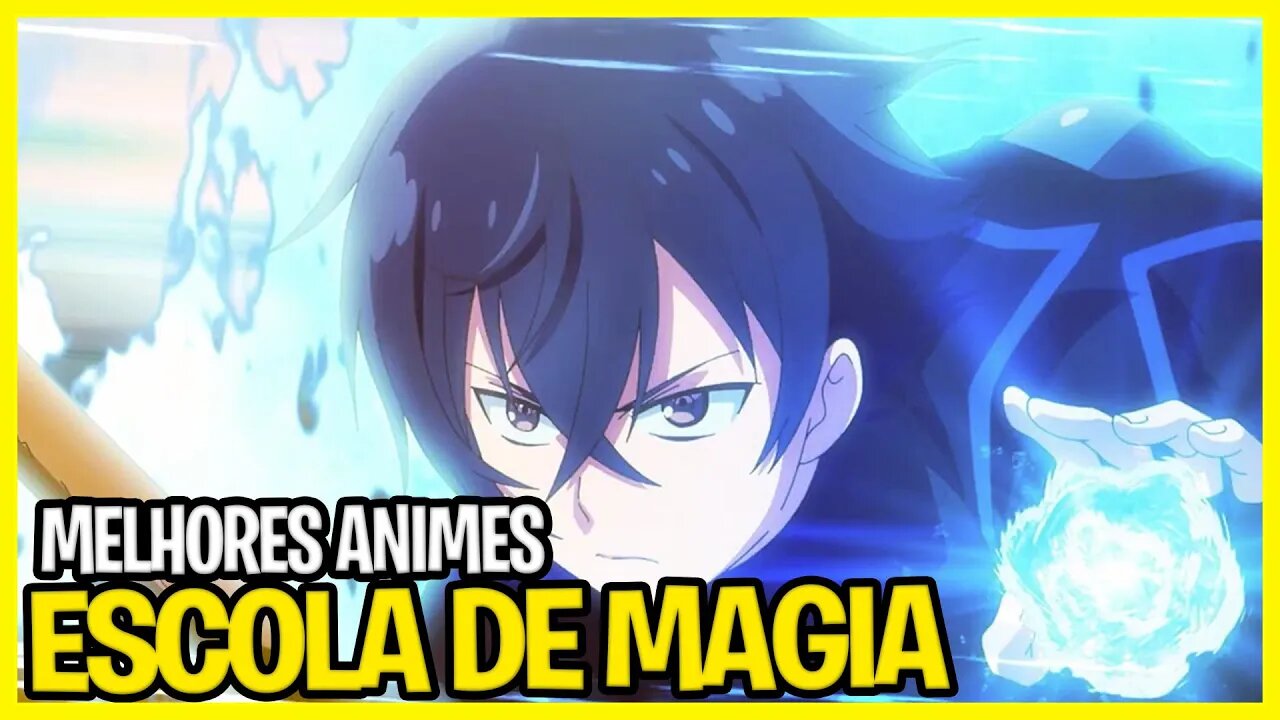 Os 10 MELHORES animes da Escola de Magia que você não vai querer perder