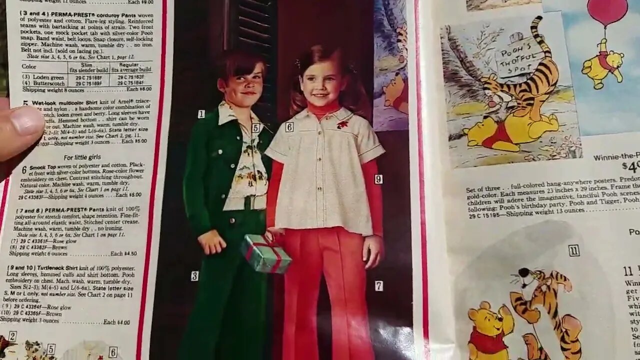 Go Back In Time! Flip Through A Sears Wish Book For The 1975 Christmas Season Part 1 | Outdoor ASMR