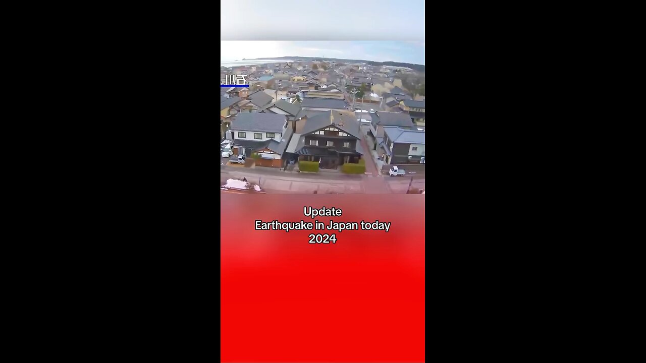 Massive magnitude 7.6 earthquake in central Japan 2024
