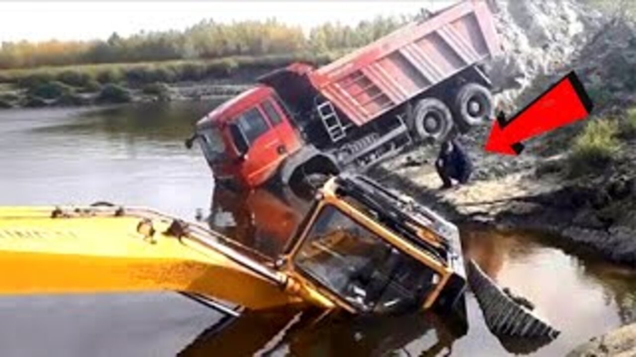 Truck win compilation! Extremely driving skills!