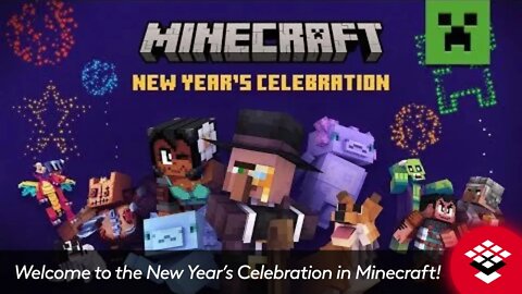 Welcome to the New Year’s Celebration in Minecraft!