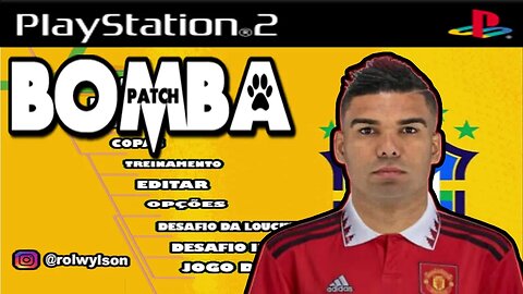 Bomba patch bola lançamento editor Rolwylson