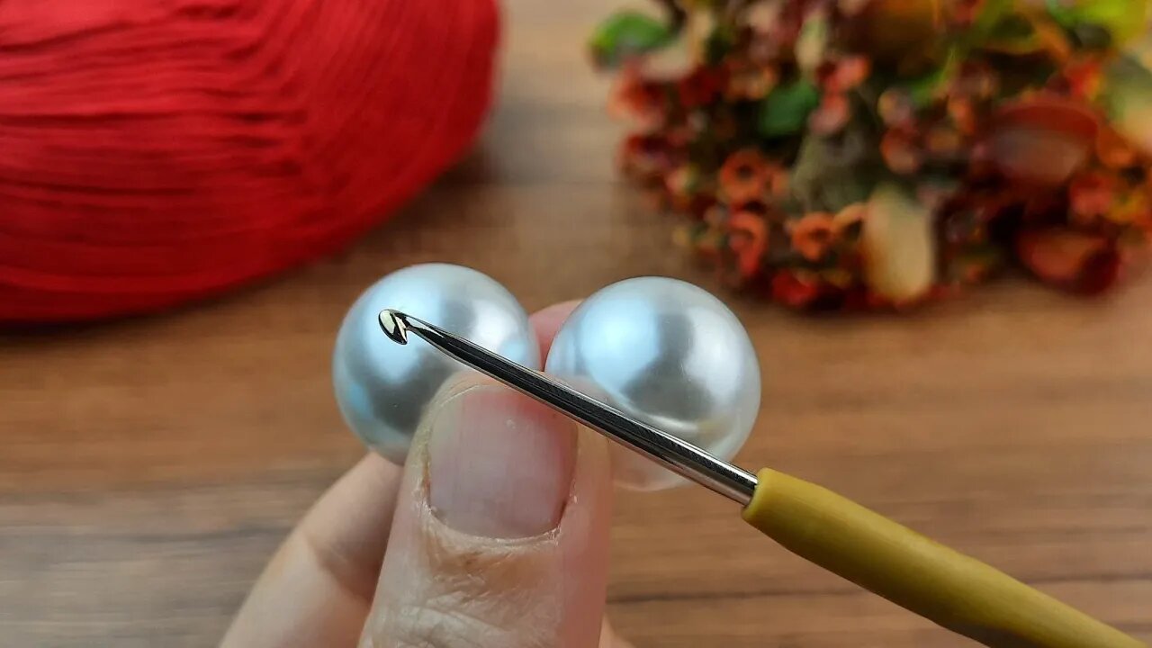✅️How to crochet tiny flower