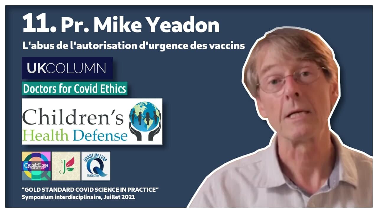 #11/16 : L'abus de l'autorisation d'urgence des vaccins